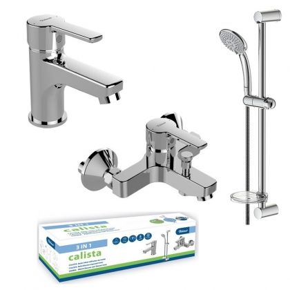 Промоционален комплект смесители за баня CALISTA 3 в 1 VIDIMA B1435AA
