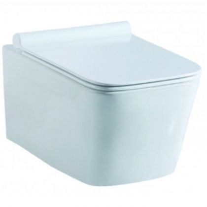 Стенна тоалетна чиния CLEAR RIM ICC 5135