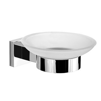 Сапунерка за баня стъклена QUADRO Аксесоари AQUA TERRA 8301