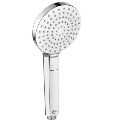 Подвижен 3-функционален ръчен душ за баня IDEALRAIN EVO ROUND с бутон IDEAL STANDRD B2231AA