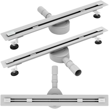 Линеен подов сифон NEO ULTRA SLIM PRO 60/70/80 см с въртяща основа