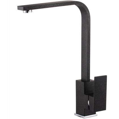 Черен смесител за кухня МИРЕЯ висок ICF 233010 BLACK