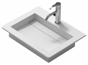 Окачен долен шкаф за баня от PVC АЛЕСИЯ 60 см ICP 6026