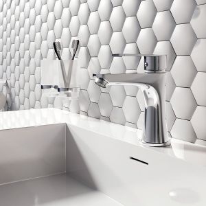 Смесител за умивалник ALGEO SQUARE стоящ