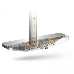 Стационарна душ система за баня с термостат ICL 6209 W
