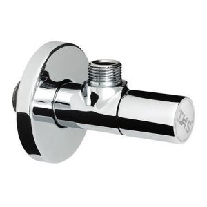 Луксозен спирателен кран TOP SILVER 1/2″/3/8″ хром