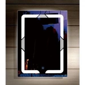 Огледало за баня с LED осветление 60х80 см с Touch Screen