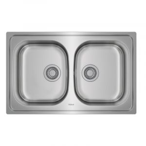 Двойна мивка за кухня TEKA UNIVERSE 80 T-XP 2B 79х50 см