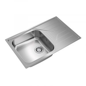Кухненска мивка UNIVERSE 50 T-XM 1B 1D MAX 79х50 см микролен TEKA