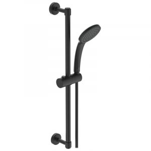 Черно тръбно окачване за баня IDEAL RAIN 60 см комплект IDEAL STANDRD