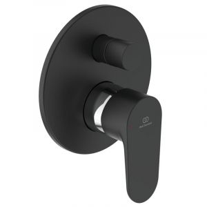 Черен смесител за вана/душ за вграждане CERAFINE O IDEAL STANDARD A7193XG