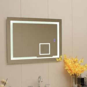Огледало за баня с нагревател и LED осветление 60х80 см ICL 1899