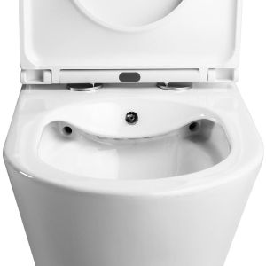 Моноблок RIMLESS с вградено биде с долно оттичане ICC 7937S BIDET