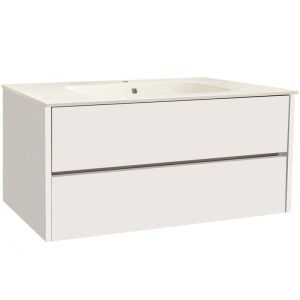 Окачен шкаф за баня от PVC КАРОЛАН 100 см ICP 9955