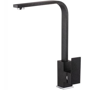 Черен смесител за кухня МИРЕЯ висок ICF 233010 BLACK