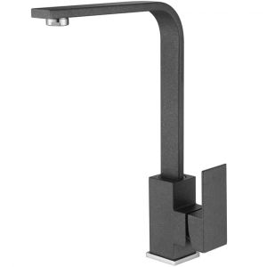 Висок сив смесител за кухня МЕЛИНА ICF 233010 GRAY