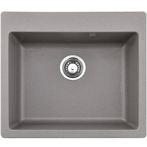 Гранитна кухненска мивка 57х50х22 см сива ICSG 8304 GRAY
