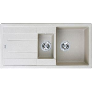 Сива гранитна кухненска мивка 100х50х18 см ICSG 8201 GRAY